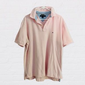 Tommy Hilfiger Men’s Pink Polo